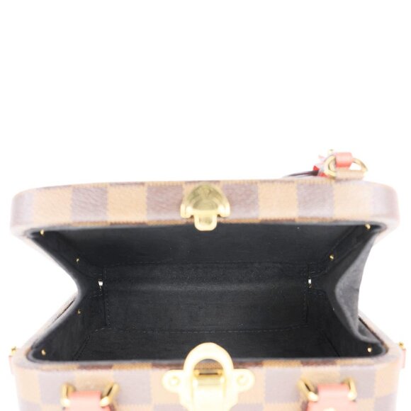 Louis Vuitton  Stories Box Patches Damier Ebene Shoulder Bag Brown - Picture 12 of 15